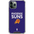 NBA Phoenix Suns Standard - Purple iPhone 12 Pro Clear Case
