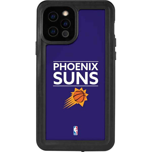 NBA Phoenix Suns Standard - Purple iPhone 12 Pro Waterproof Case