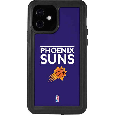 NBA Phoenix Suns Standard - Purple iPhone 12 Waterproof Case