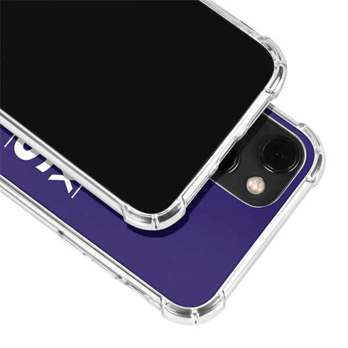 NBA Phoenix Suns Standard - Purple iPhone 13 Mini Clear Case