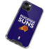 NBA Phoenix Suns Standard - Purple iPhone 13 Mini Clear Case