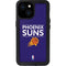 NBA Phoenix Suns Standard - Purple iPhone 13 Mini Waterproof Case