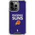 NBA Phoenix Suns Standard - Purple iPhone 13 Pro Clear Case