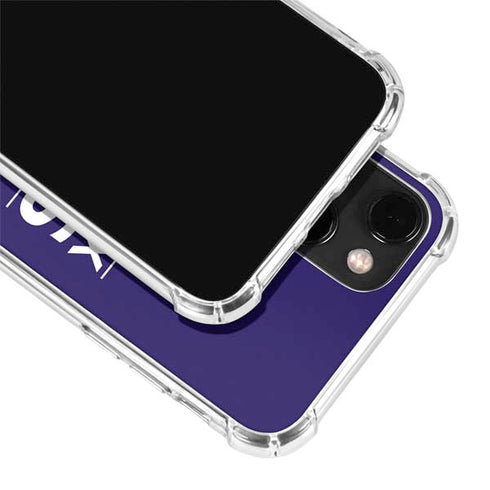 NBA Phoenix Suns Standard - Purple iPhone 14 Clear Case