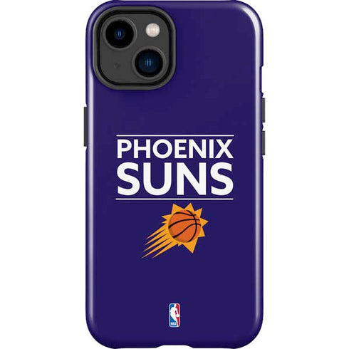NBA Phoenix Suns Standard - Purple iPhone 15 Plus Impact Case