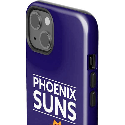 NBA Phoenix Suns Standard - Purple iPhone 15 Plus Impact Case
