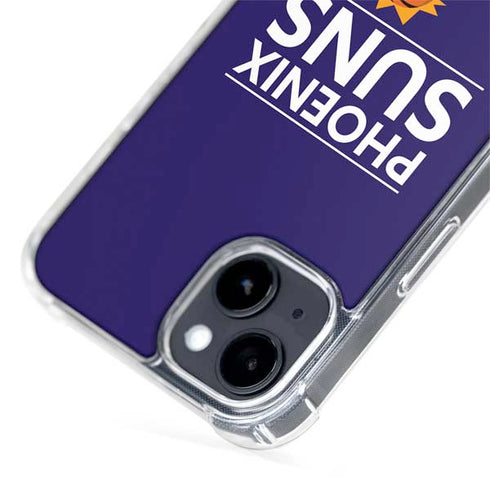 NBA Phoenix Suns Standard - Purple iPhone 14 Plus MagSafe Case
