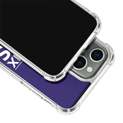 NBA Phoenix Suns Standard - Purple iPhone 14 Pro Clear Case