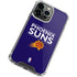 NBA Phoenix Suns Standard - Purple iPhone 14 Pro Clear Case