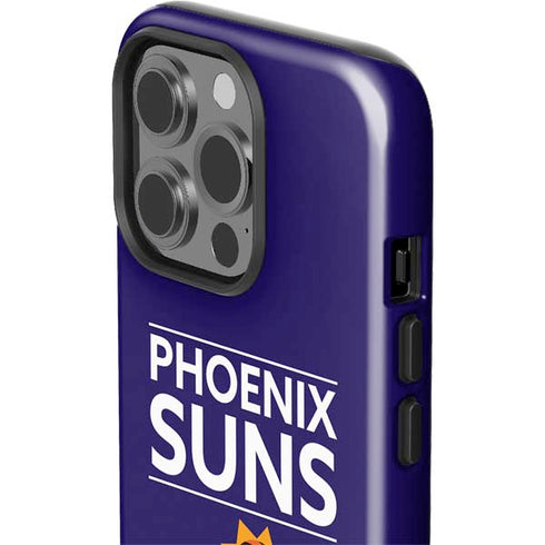 NBA Phoenix Suns Standard - Purple iPhone 15 Pro Impact Case
