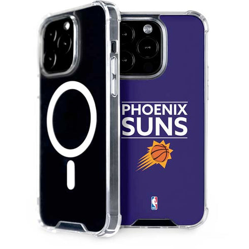 NBA Phoenix Suns Standard - Purple iPhone 15 Pro MagSafe Case