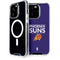 NBA Phoenix Suns Standard - Purple iPhone 15 Pro MagSafe Case