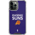 NBA Phoenix Suns Standard - Purple iPhone 14 Pro Max Clear Case