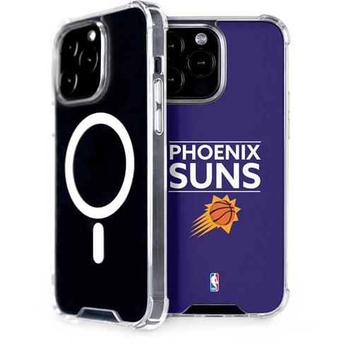 NBA Phoenix Suns Standard - Purple iPhone 15 Pro Max MagSafe Case