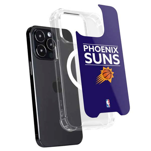 NBA Phoenix Suns Standard - Purple iPhone 15 Pro Max MagSafe Case