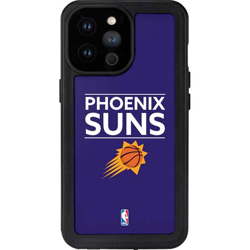 NBA Phoenix Suns Standard - Purple iPhone 14 Pro Max Waterproof Case