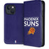 NBA Phoenix Suns Standard - Purple iPhone 15 Plus Folio Case