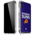 NBA Phoenix Suns Standard - Purple iPhone XS Max Clear Case