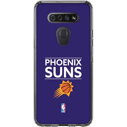 NBA Phoenix Suns Standard - Purple LG K51/Q51 Clear Case