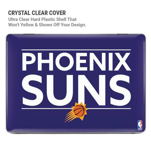 NBA Phoenix Suns Standard - Purple MacBook Pro 15in (2016-19) Case plus Skin