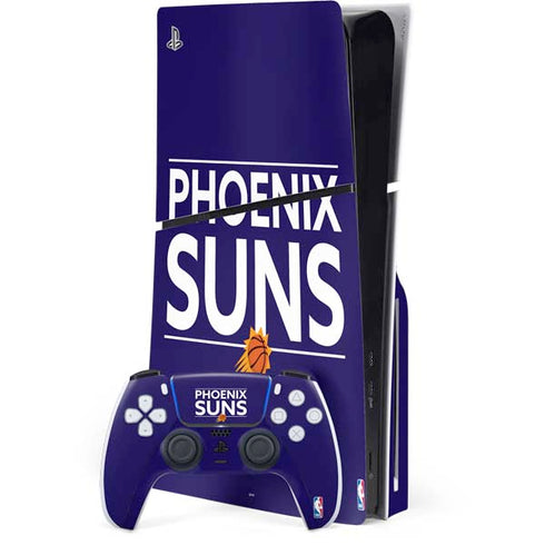 NBA Phoenix Suns Standard - Purple PS5 Slim Disk Bundle Skin