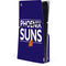 NBA Phoenix Suns Standard - Purple PS5 Slim Disk Console Skin
