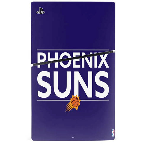 NBA Phoenix Suns Standard - Purple PS5 Slim Disk Console Skin