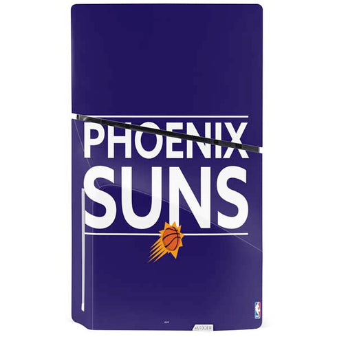 NBA Phoenix Suns Standard - Purple PS5 Slim Disk Console Skin