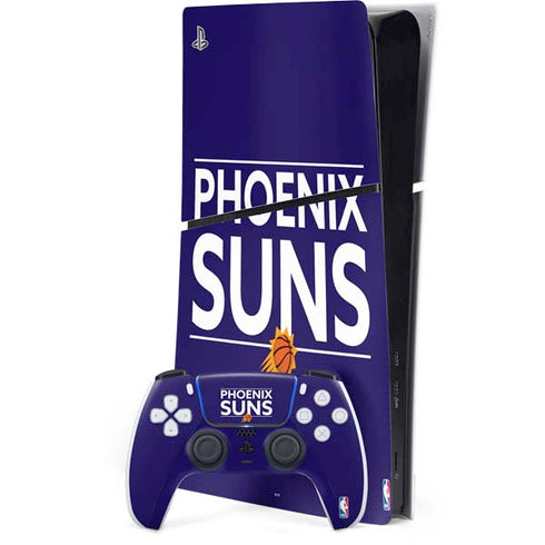 NBA Phoenix Suns Standard - Purple PS5 Slim Digital Edition Console Skin