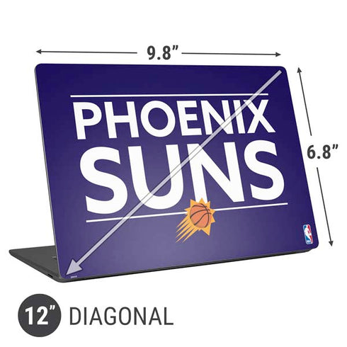 NBA Phoenix Suns Standard - Purple Universal Laptop 12in (9.8 x 6.8in) Skin