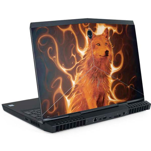 Phoenix Wolf by Vincent Hie Dell Alienware Skin