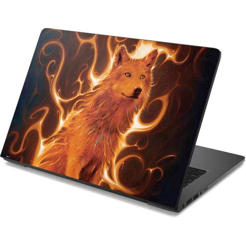 Vincent Hie Phoenix Wolf Dell Chromebook Skin