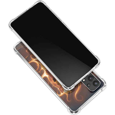 Vincent Hie Phoenix Wolf Galaxy A32 5G Clear Case