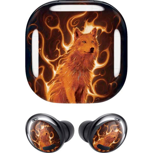 Vincent Hie Phoenix Wolf Galaxy Buds Pro Skin