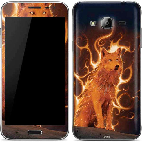 Vincent Hie Phoenix Wolf Galaxy J3 Skin