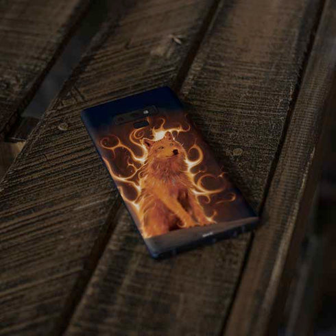 Vincent Hie Phoenix Wolf Galaxy Note 9 Skin