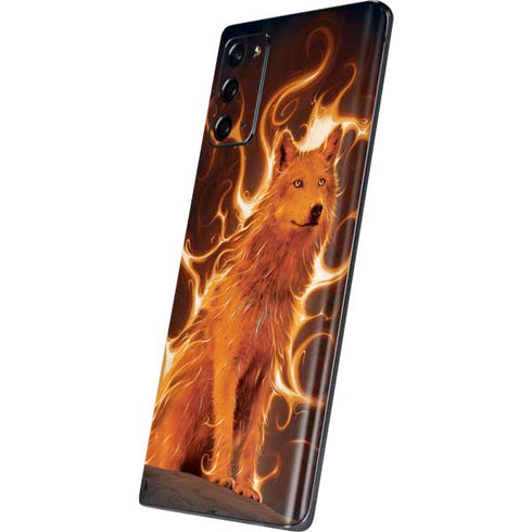 Vincent Hie Phoenix Wolf Galaxy Note20 5G Skin