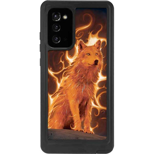 Vincent Hie Phoenix Wolf Galaxy Note20 5G Waterproof Case