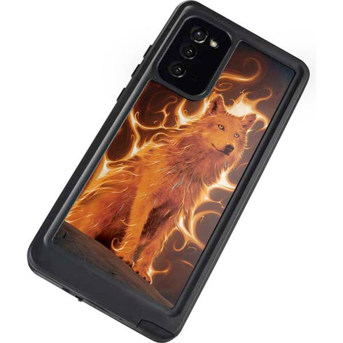 Vincent Hie Phoenix Wolf Galaxy Note20 5G Waterproof Case