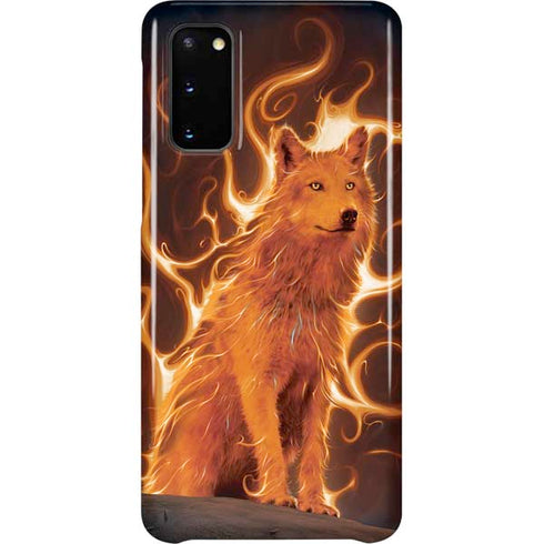 Vincent Hie Phoenix Wolf Galaxy S20 Lite Case
