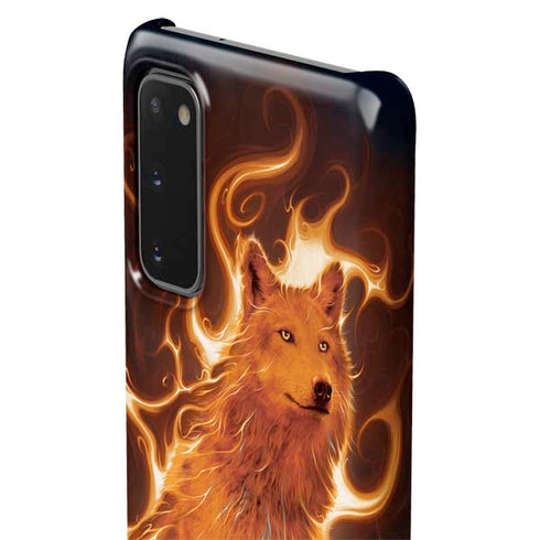 Vincent Hie Phoenix Wolf Galaxy S20 Lite Case