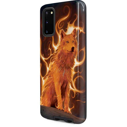 Vincent Hie Phoenix Wolf Galaxy S20 Pro Case