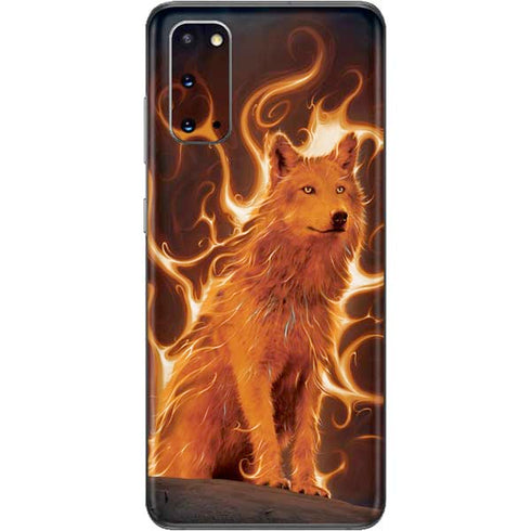 Vincent Hie Phoenix Wolf Galaxy S20 Skin