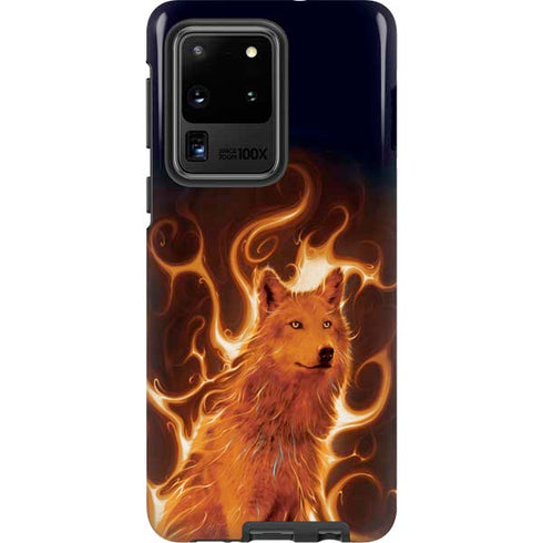 Vincent Hie Phoenix Wolf Galaxy S20 Ultra 5G Pro Case