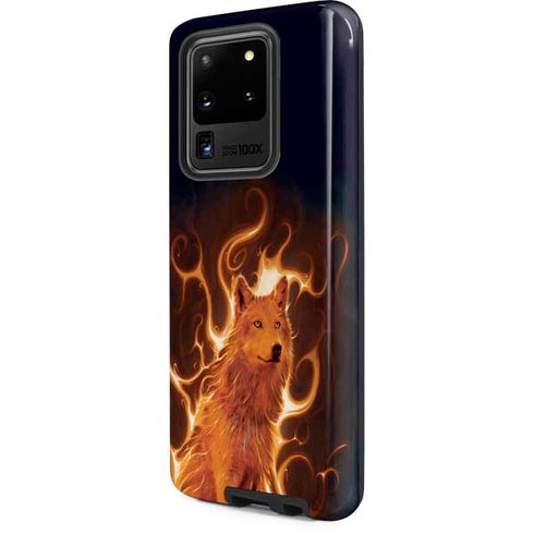 Vincent Hie Phoenix Wolf Galaxy S20 Ultra 5G Pro Case