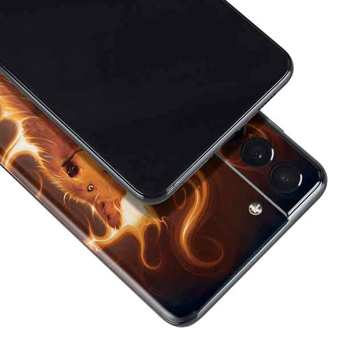 Vincent Hie Phoenix Wolf Galaxy S21 Plus 5G Skin