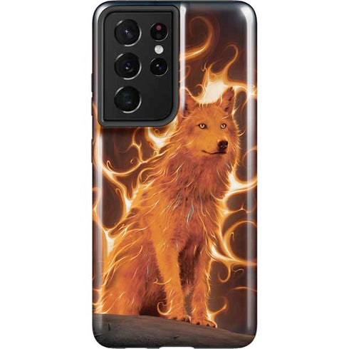 Vincent Hie Phoenix Wolf Galaxy S21 Ultra 5G Pro Case