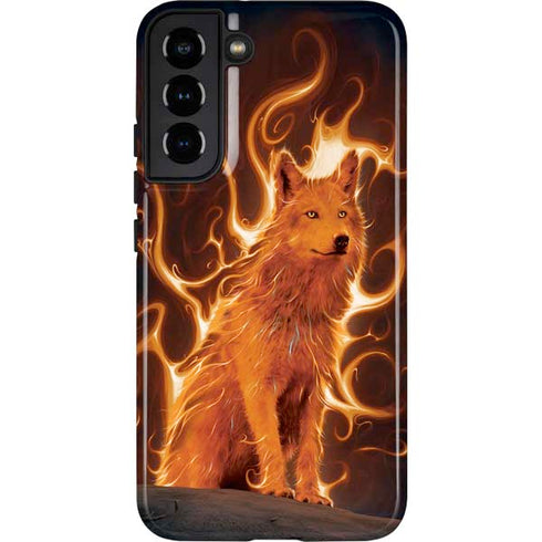 Vincent Hie Phoenix Wolf Galaxy S22 Plus Pro Case