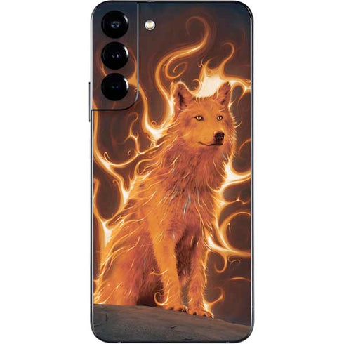 Vincent Hie Phoenix Wolf Galaxy S22 Plus Skin