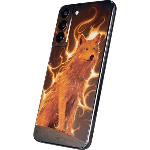 Vincent Hie Phoenix Wolf Galaxy S22 Plus Skin